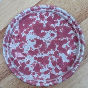 Bennington Potters Pink Agate Salad Plate 7.5 Inch